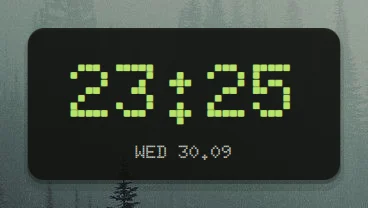 clock led classic
