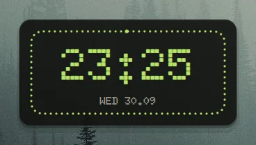 The LED ring clock