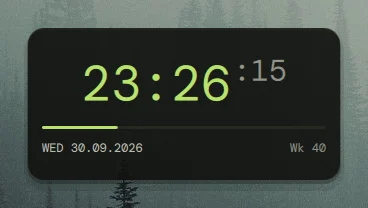 clock mono
