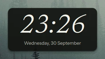 clock serif